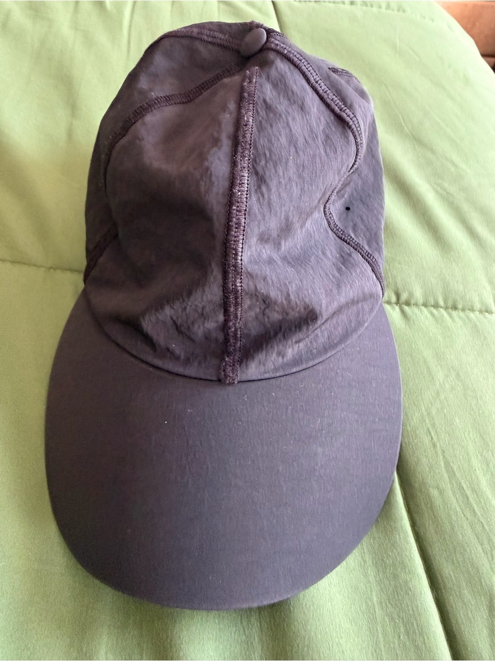 Lululemon Baller Hat Soft Black Nylon Athletic Running Cap O/S